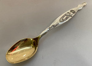 The Christmas spoon of 2022, sterling silver